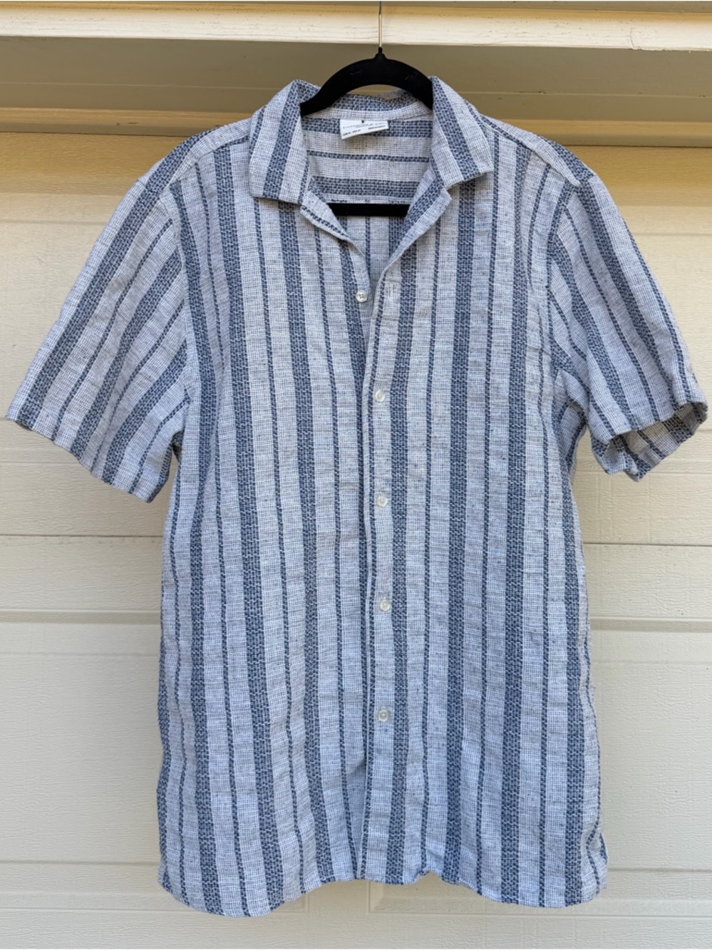 Men’s Larsson & Co Striped Button Down Cotton Blend